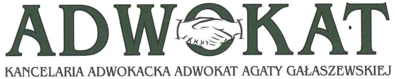 Logo Kancelaria Adwokacka Agata Gałaszewska